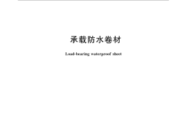 GB／T 21897-2008 承载防水卷材