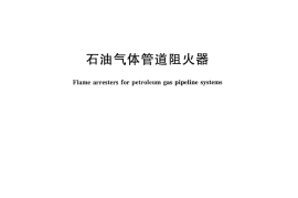 GBT13347-2010 石油气体管道阻火器
