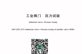 GB／T 13927-2022 工业阀门压力试验