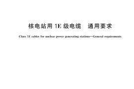 GB／T 22577-2025 核电站用1E级电缆 通用要求