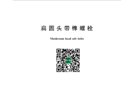 GB／T 15-2013 扁圆头带榫螺栓