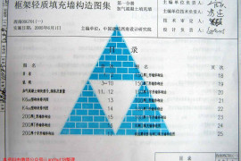 西南05G701(一)框架轻质填充墙构造图集--加气混凝土填充墙