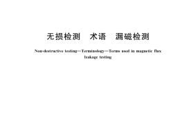 GB／T 34357-2017 无损检测 术语 漏磁检测