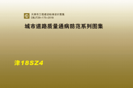 津18SZ4-城市道路质量通病防范系列图集-标准规范