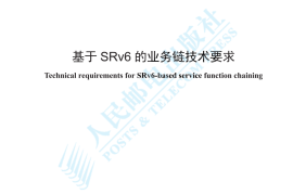 YDT 4784-2024 基于SRv6的业务链技术要求_高清正式版