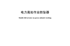 DLT1147-2009 电力高处作业防坠器