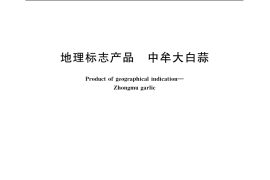 GB／T 21002-2007 地理标志产品 中牟大白蒜