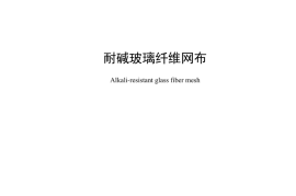 JC T 841-2024耐碱玻璃纤维网布
